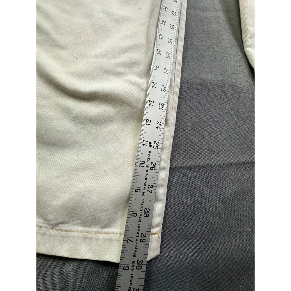 True Religion Cargo Pants Cream Relaxed Fit Utility women's Size 25 See pic 8-10